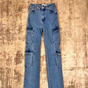 Classic Blue Straight Leg Women's Jeans